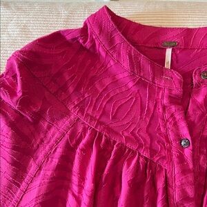 Free People Button Down Blouse
